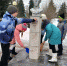 Уборка памятника - Усманский муниципальный район