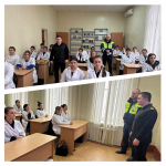 Беседа со студентами первого курса