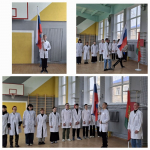 Церемония поднятия Государственного флага Российской Федерации