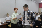 Церемония награждения победителей и призеров муниципального этапа Всероссийской олимпиады школьников